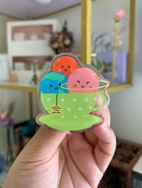Planet Teacups Pin | Kawaii Space