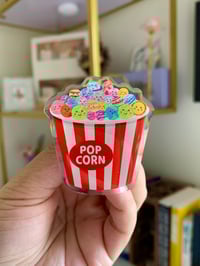 Image 2 of Space Popcorn Pin | Kawaii Space