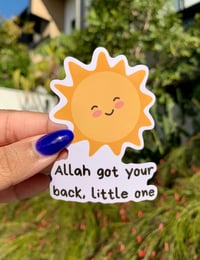 "Allah Got Your Back" Vinyl Sticker | Islamic