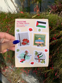 Image 2 of Palestine Sticker Sheet