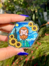 Image 1 of Cute Van Gogh Pin