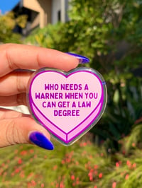 Image 1 of Law Baddie Pin | Legally Blonde Inspired