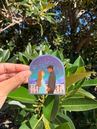 Image 3 of Starfall Silver Framed Sticker | ACOTAR