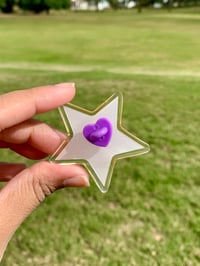 Image 2 of Gold Star Pin | Kawaii Space