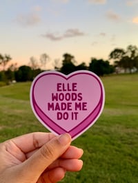 Image 1 of Elle Woods | Legally Blonde Inspired Sticker