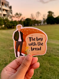 Image 2 of "The Boy With The Bread" Hunger Games Inspired Sticker