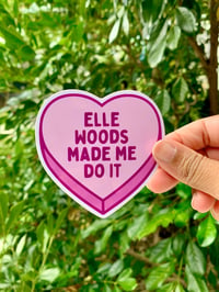 Image 2 of Elle Woods | Legally Blonde Inspired Sticker