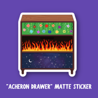 Acheron Drawer Sticker | ACOMAF