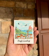 King’s Landing Polaroid | Bookish Stickers | Premium Matte Sticker