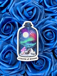 Image 1 of “A Bottle of Dreams” Premium MATTE vinyl sticker