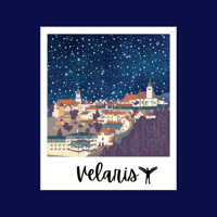 Image 3 of Velaris Polaroid Matte Sticker | Bookish stickers (Premium vinyl &amp; waterproof sticker)
