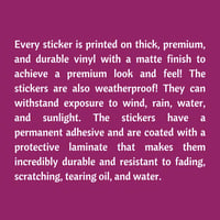 Image 3 of Desi Dancer Matte Sticker: Dancing Rani (Premium vinyl &amp; waterproof sticker)