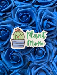 Image 3 of Plant Lover Matte Sticker: Plant Mom (Premium vinyl &amp; waterproof sticker)