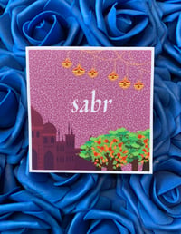 Image 3 of Sabr Matte Sticker