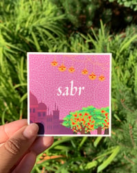 Image 1 of Sabr Matte Sticker