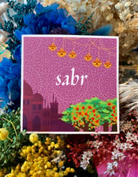 Image 4 of Sabr Matte Sticker