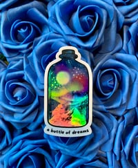 Image 4 of Bottle Landscape Holographic Sticker