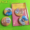 What a Week Button Pack