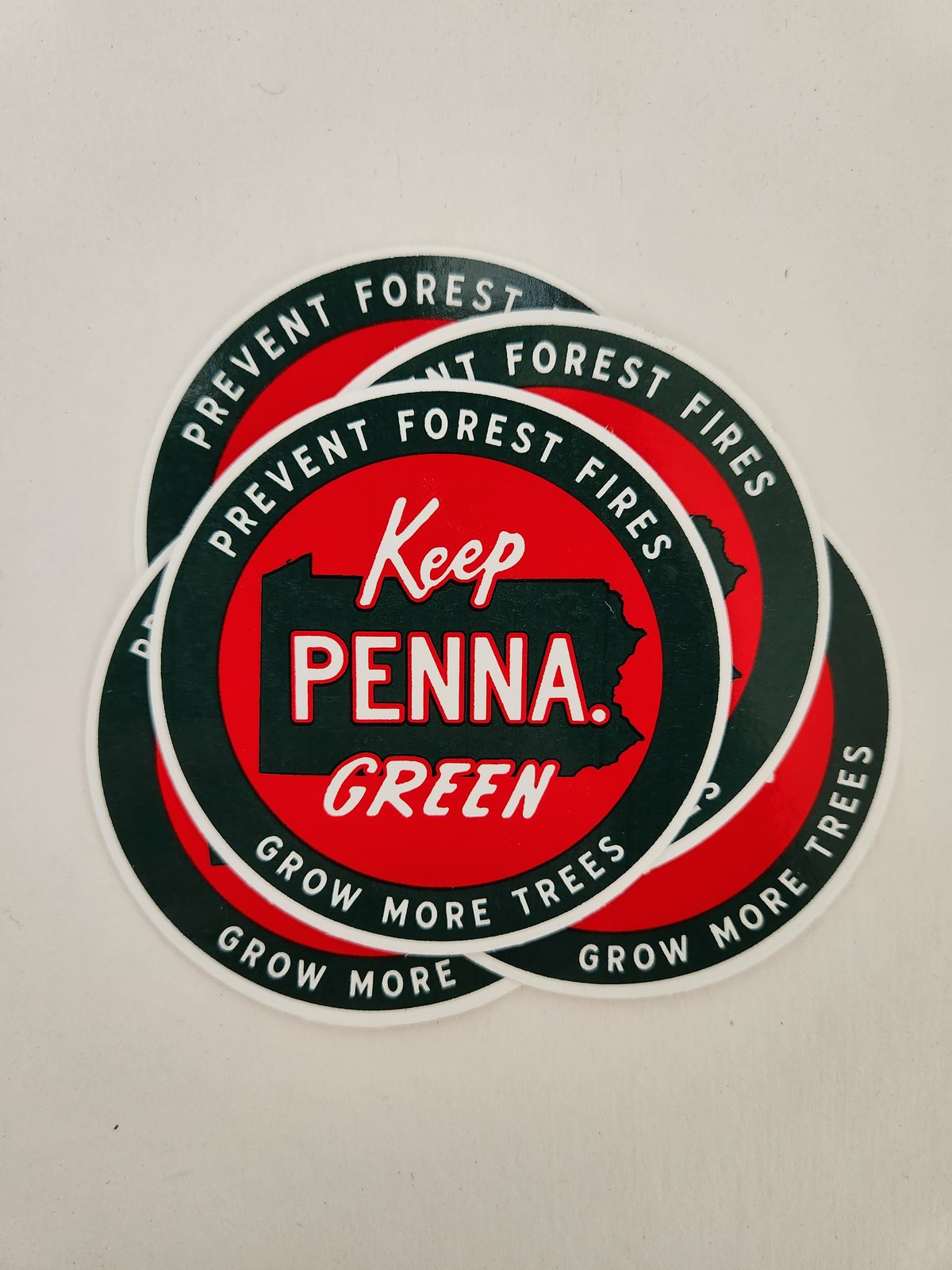 Image of Green PA vinyl sticker