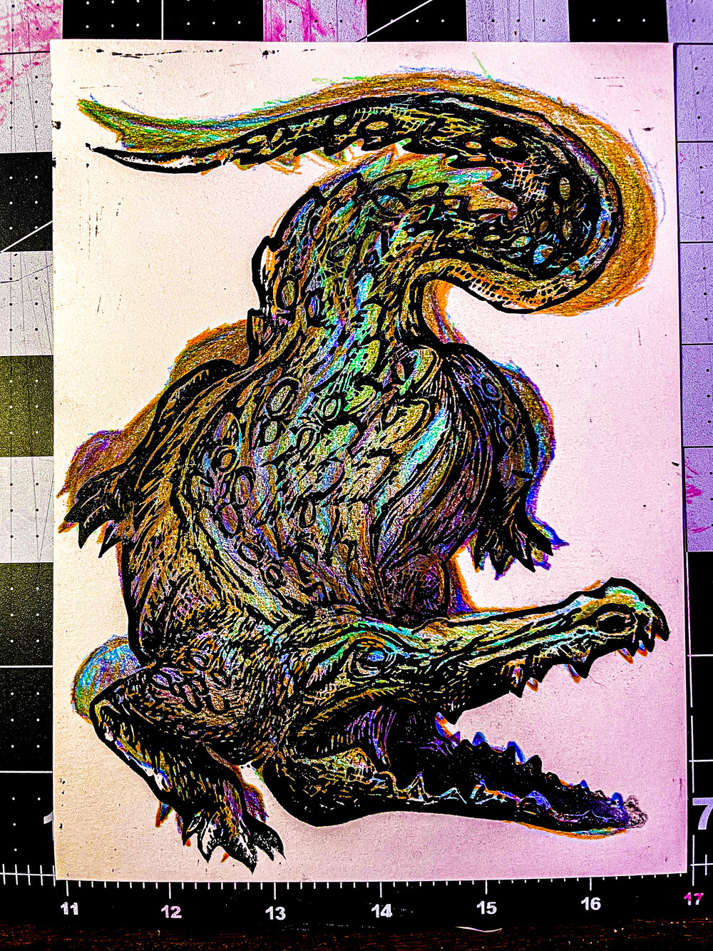 CRIKEY! PRINT ~ COLOR