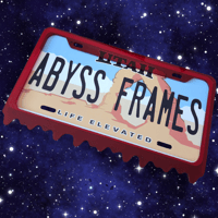 Red Slime License Plate Frame V1