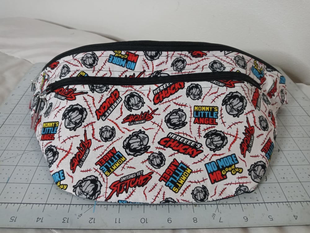 Snitches Get Stitches Side Bag