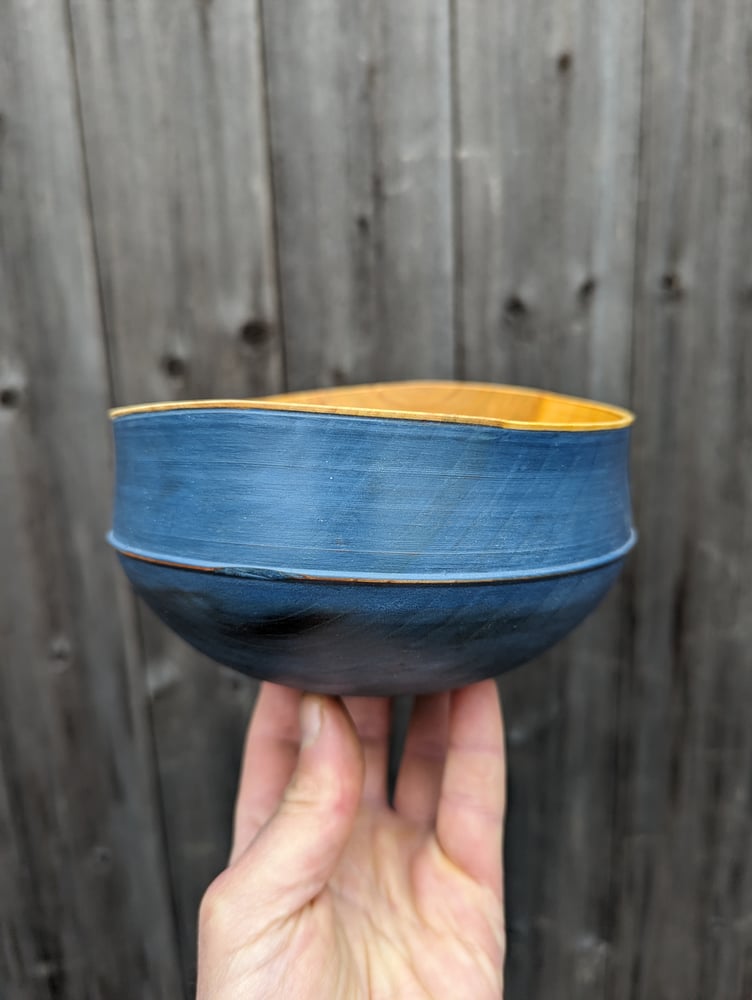 Image of Painted eating bowls