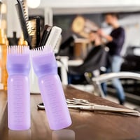 Image 2 of Root Comb Styling Applicator Shampoo Bottle (Durable Hair Tools Professional Salon Barber Use)