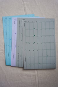 Image 2 of Long Calendars for Three Years: 2024-2025-2026