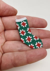 Image 3 of Christmas Stockings - Granny Square