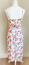 Image of Ariana Corset Dress - White/Red