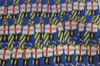 Image 1 of Pack of 25 10x5cm Leeds United England Football/Ultras Stickers.