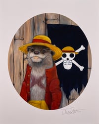 Image 1 of One Piece Otter Cosplay Print