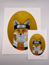 Image 2 of Naruto Fox Cosplay Print