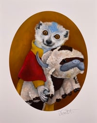 Image 1 of Aang Lemur Cosplay Print