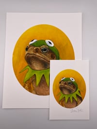 Image 2 of Kermit Cosplay Print