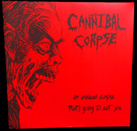 Image 1 of CANNIBAL CORPSE - AN UNDEAD CORPSE IS GOING TO EAT YOU 12" VINYL