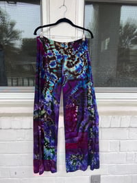 Palazzo Pants (Size: Medium) Black Reverse Berry