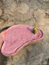 Image 5 of Frog prince plate + incense holder 