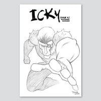 Image 1 of Icky Issue #2 Pencil Sketch Cover 4