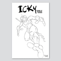 Image 1 of Icky Issue #2 Pencil Sketch Cover 5