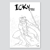 Image 1 of Icky Issue #2 Pencil Sketch Cover 1