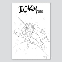 Image 1 of Icky Issue #2 Pencil Sketch Cover 11