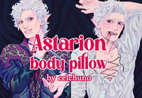 Image 1 of BG3 Astarion Body Pillow 