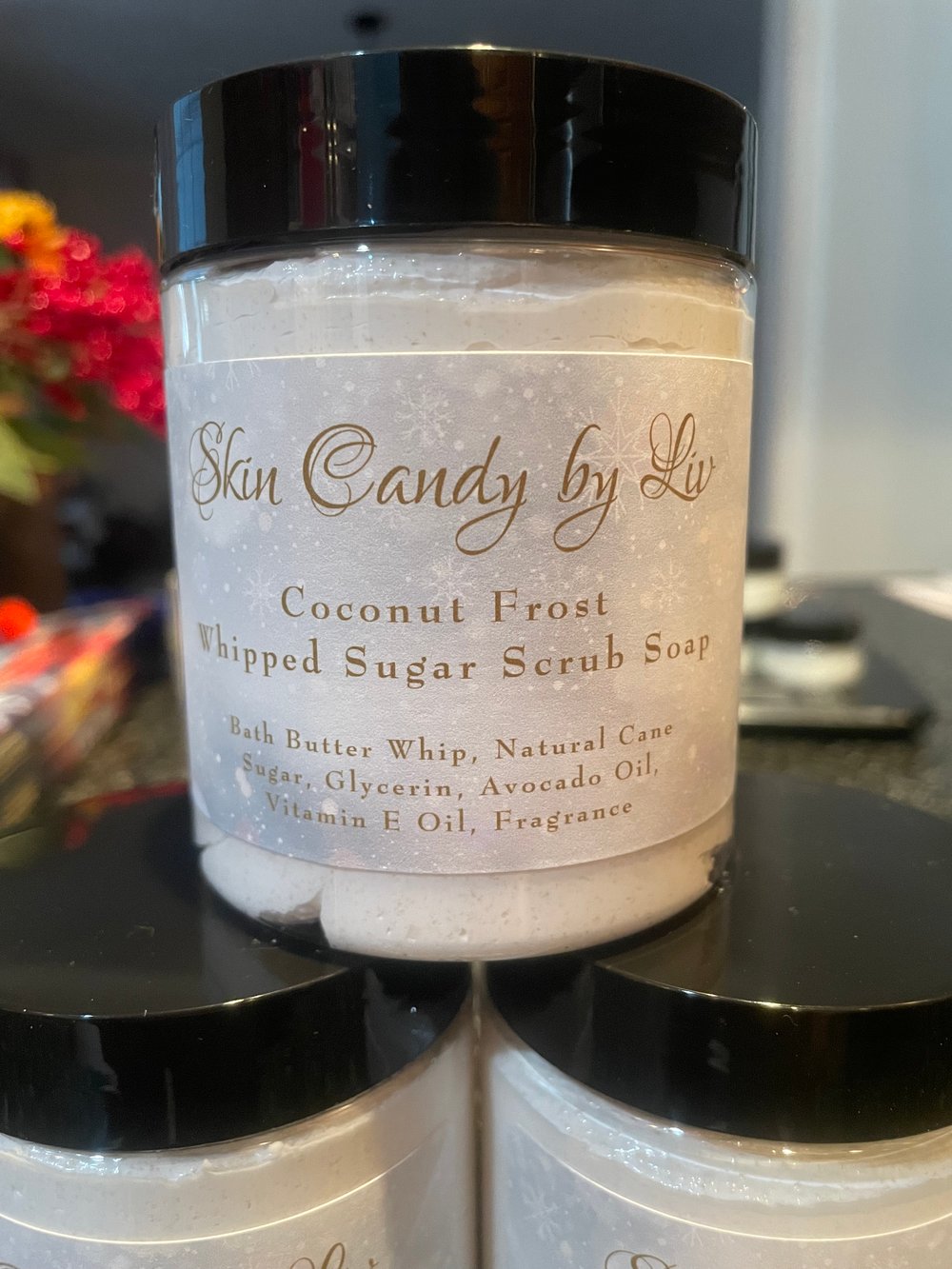 Coconut Frost Whipped Sugar Scrub Soap