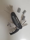 Pocket Bike Repair Set 16 in 1 Wrench Screwdriver Hex Allen Key Spanner Portable Pocket Multi Tool