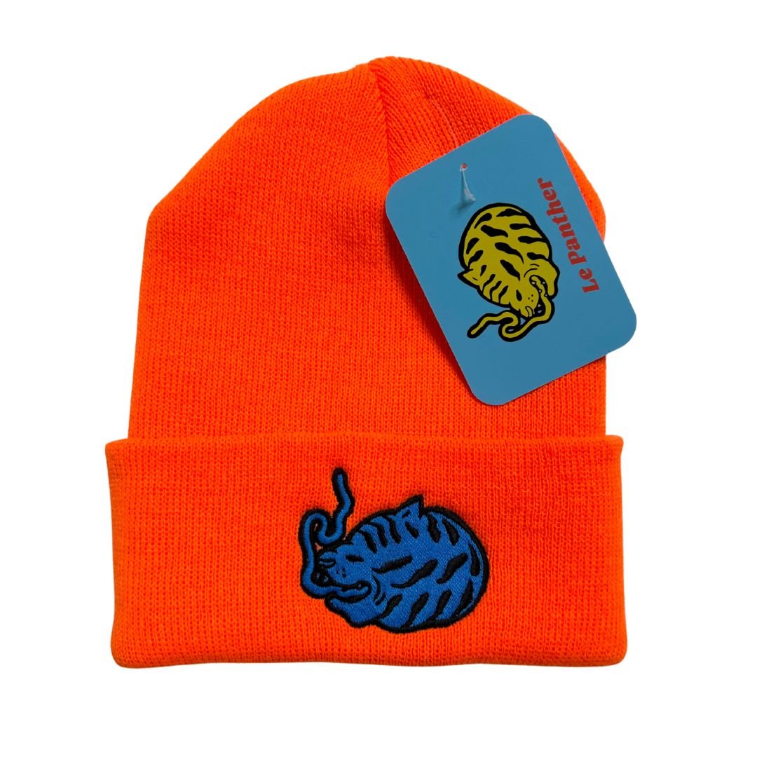 Image of NEW Embroider Le Panther Beanie