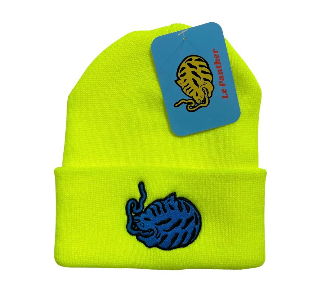 Image of NEW Embroider Le Panther Beanie
