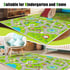 Xuzrdaa Kids Play Rug, Car Rug Play Mat, Road Rug - Play Learn and Have Fun  Image 3