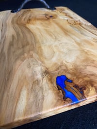 Image 2 of CUSTOM CRAFTED MAPLE CHARCUTERIE BOARD (13" X 10.5" X .75")